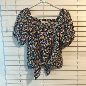 Tie knot blouse
